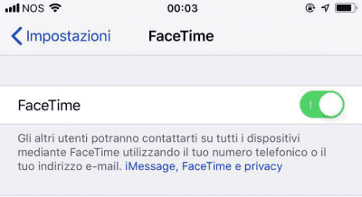 Perché non riesco ad effettuare una chiamata o videochiamata di gruppo con Facetime?
