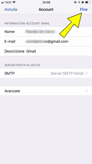 Come inviare al cestino la posta Gmail su iPhone anziché in archivio