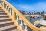 Aveiro - Ponte dos Carcavelos (Ponte dos Namorados) nel Canale São Roque