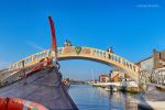 Aveiro - Ponte dos Carcavelos (Ponte dos Namorados) nel Canale São Roque