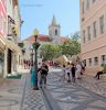 Aveiro - Rua de Coimbra con il Municipio sullo sfondo