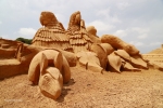 Sand City (Lagoa, Algarve, Portugal) - Le sculture di sabbia