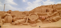 Sand City (Lagoa, Algarve, Portugal) - Le sculture di sabbia