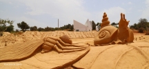 Sand City (Lagoa, Algarve, Portugal) - Le sculture di sabbia