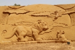 Sand City (Lagoa, Algarve, Portugal) - Le sculture di sabbia