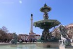 Lisbona - Praça Dom Pedro IV (Praça Rossio)