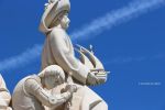 Lisbona - Monumento alle Scoperte, statua di Enrico il Navigatore
