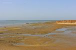 La Ria Formosa davanti Olhao durante la bassa marea