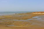 La Ria Formosa davanti Olhao durante la bassa marea