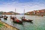 Porto - Caratteristiche barche sul Douro