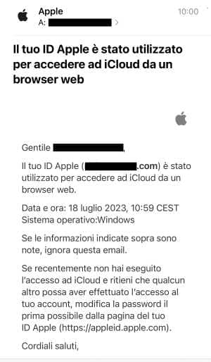 Come inviare e ricevere email Apple iCloud sul computer con Windows