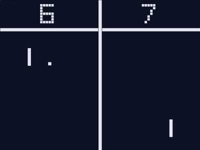 Gioca online con PONG, il primo videogioco al mondo!