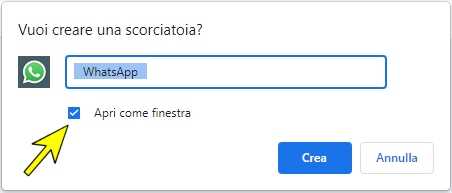 L'app di Whatsapp non funziona sul computer con Windows
