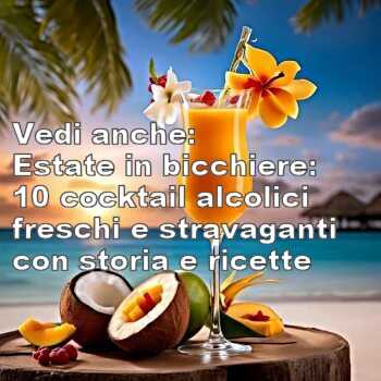 Estate in bicchiere: 10 cocktail alcolici freschi e stravaganti con storia e ricette