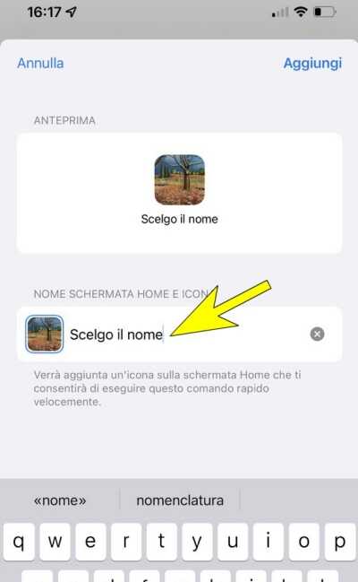 Come aggiungere un collegamento alla Home dell'iPhone da poter aprire direttamente con Chrome