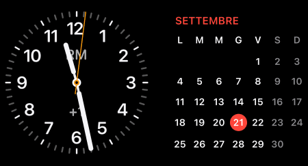 CUP - Ora errata standby iPhone iOS 17